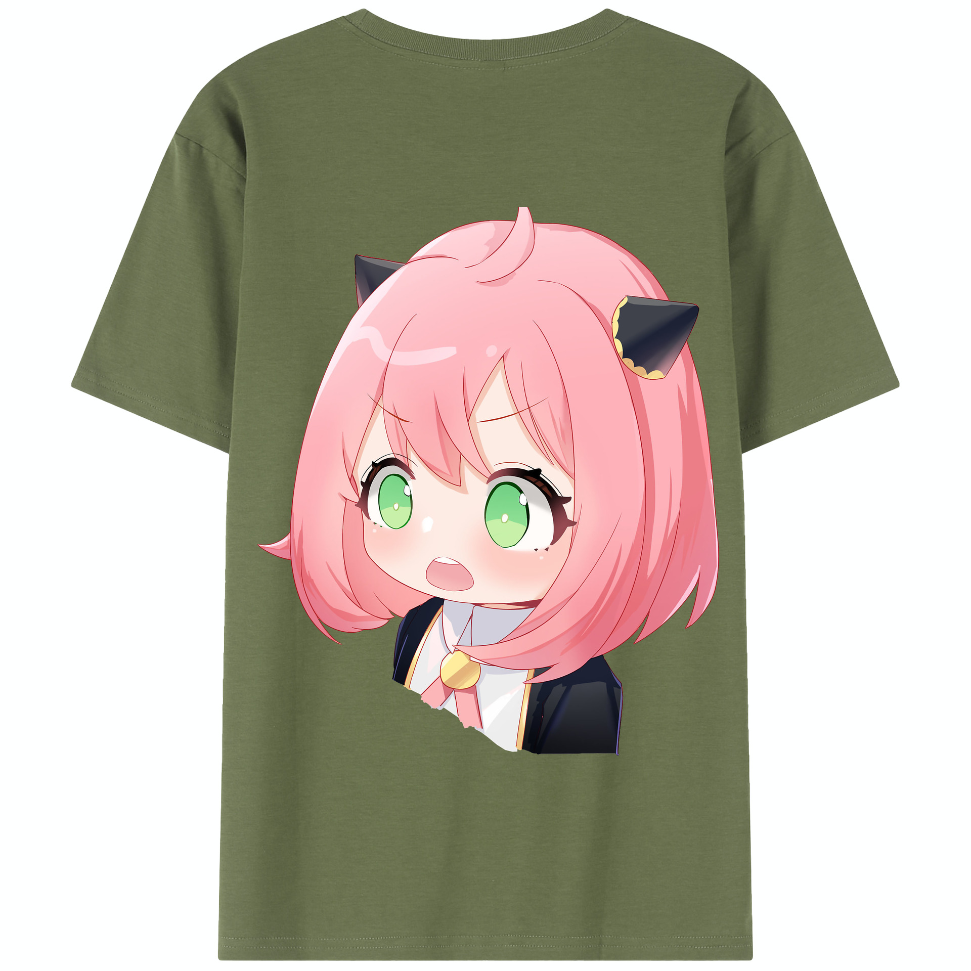 （画像用） SPY×FAMILY间谍家家酒 綿100％半袖Tシャツ（背面プリント）